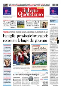 Il Fatto Quotidiano - 30 Dicembre 2024