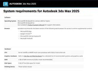 Autodesk 3ds Max 2025.3 with Updated Extension