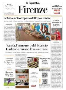 la Repubblica Firenze - 7 Gennaio 2025