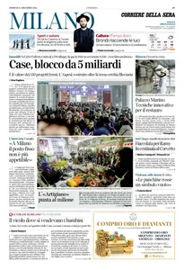 Corriere della Sera Milano - 1 Dicembre 2024