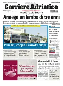 Corriere Adriatico Ascoli - 26 Agosto 2024