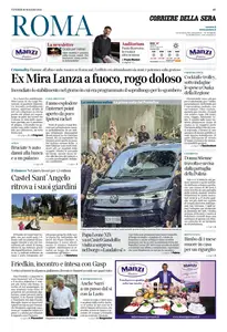 Corriere della Sera Roma - 30 Maggio 2025