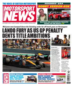 Motorsport News - 23 October 2024