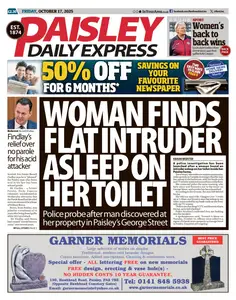 Paisley Daily Express - 17 October 2025