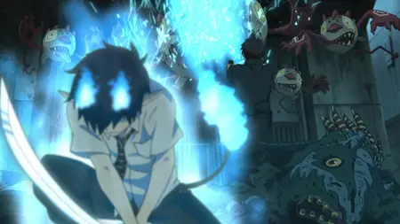 Blue Exorcist (2011) - S01E21 Secret Garden -UltraRemux