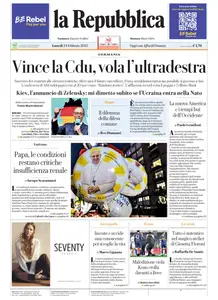 la Repubblica - 24 Febbraio 2025