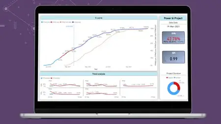 Advance S-Curve Using Power Bi | English