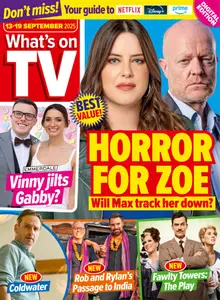 What's on TV - 13 September 2025