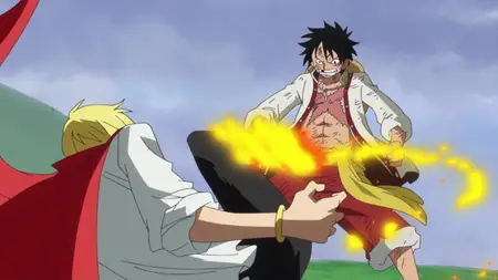 One Piece 825 MULTI ''Menteur ! Luffy & Sanji   WebDl1080p ! 2018 rar" yEnc