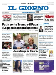 Il Giorno Milano Metropoli - 5 Giugno 2025