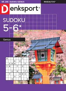 Denksport Sudoku 5-6 genius - 10 April 2025