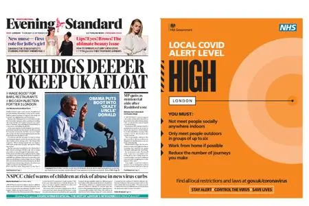 London Evening Standard – October 22, 2020