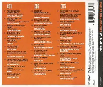 Various Artists - Twelve Inch Eighties: Hold Me Now (2017) {3CD Demon Music-Crimson TWIN80008}