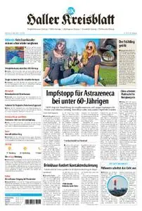 Haller Kreisblatt – 31. März 2021