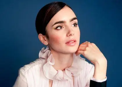 Lily Collins by James Elliot Bailey for Variety November 2016