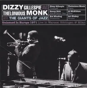 Dizzy Gillespie & Thelonious Monk with the Giants of Jazz - Unissued In Europe 1971 (2008) {2CD Set Gambit Records 69301}