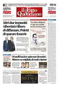 Il Fatto Quotidiano - 11 Gennaio 2017