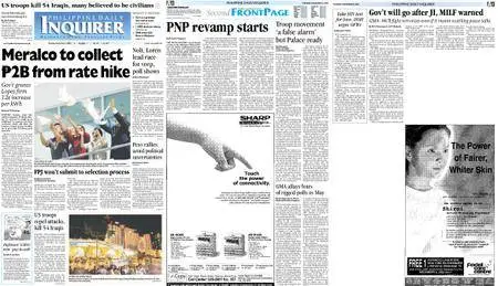 Philippine Daily Inquirer – December 02, 2003