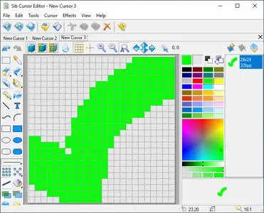 Sib Cursor Editor 3.16