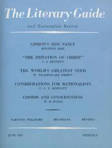 New Humanist - The Literary Guide, June 1953