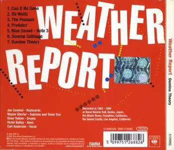 Weather Report - Domino Theory (1984) {CBS}