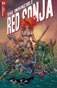 Dynamite - The Invincible Red Sonja No 01 2021 Hybrid Comic eBook