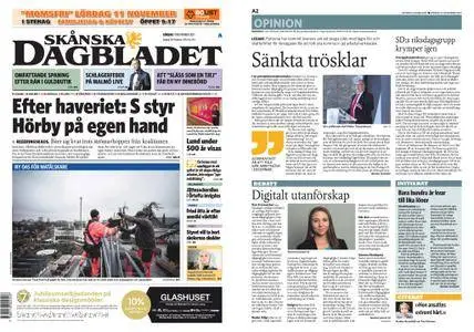 Skånska Dagbladet – 11 november 2017