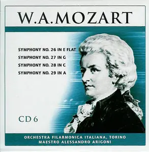 W.A.Mozart - 46 Symphonies (Alessandro Arigoni) CD6 of 10