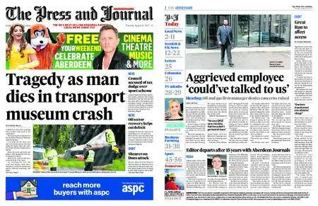 The Press and Journal Aberdeenshire – August 24, 2017