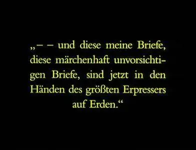 Die Finanzen des Großherzogs / Finances of the Grand Duke (1924)