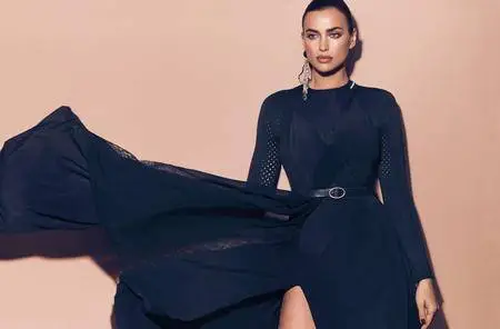 Irina Shayk by Miguel Reveriego for Vogue Arabia February 2018