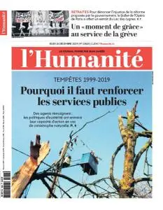 L’Humanite - 26 Décembre 2019