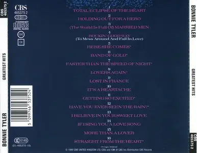 Bonnie Tyler - Greatest Hits (1989)