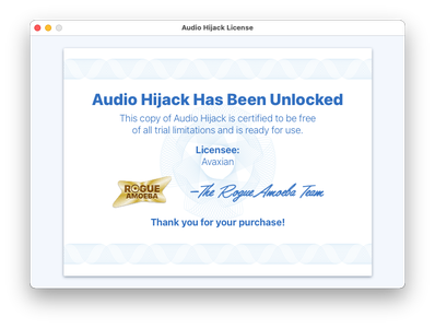 Audio Hijack 3.8.4 macOS