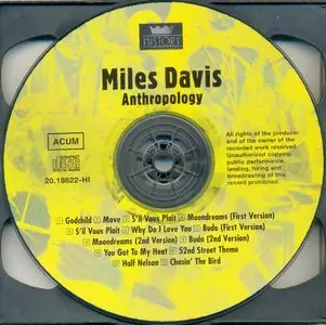 Dizzy Gillespie, Miles Davis - Anthropology 1945-48 (2000) [2CD] {From Swing To Bebop - History}