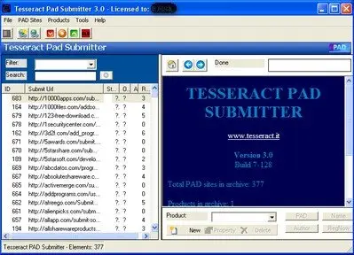 Tesseract PAD Submitter v3.0.7.128 