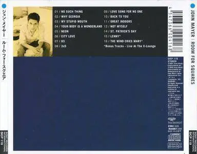John Mayer - Room For Squares (2001) {2002, Japanese Edition}