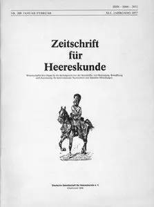 Zeitschrift fur Heereskunde 1978-07/10 (278/279)