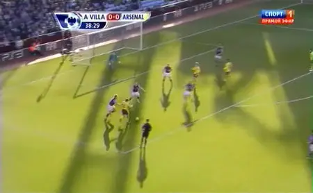 Aston Villa - Arsenal 2-4. Goal Arshavin.