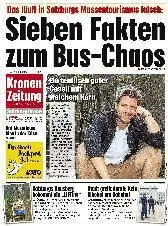 Kronen Zeitung Salzburg - 14. Juli 2017