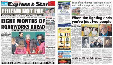 Express and Star Sandwell Edition – March 20, 2018