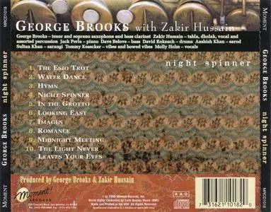 George Brooks With Zakir Hussain - Night Spinner (1998)