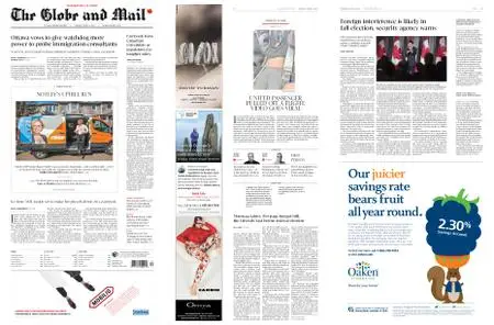 The Globe and Mail – April 09, 2019
