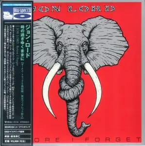 Jon Lord - Before I Forget (1982) {2019, Japanese Blu-Spec CD, Remastered}