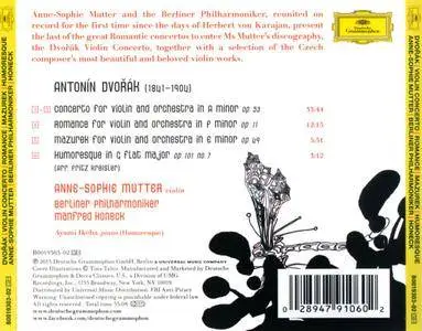 Anne-Sophie Mutter, Berliner Philharmoniker, Manfred Honeck - Dvorak: Violin Concerto, Romance, Mazurek (2013)