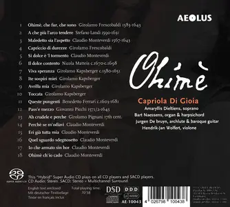 Capriola Di Gioia, Amaryllis Dieltiens - Ohimè: Love, passion and mystery in baroque Italy (2011)