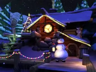 Santa Home 3D Screensaver