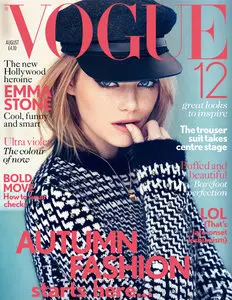 Vogue August 2012 (UK)