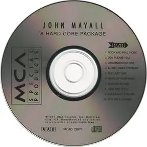 The Tickle Test Dos: John Mayall - A Hard Core Package (1977) {1993 One ...