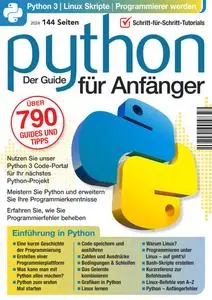 Python Der Guide für Anfänger - Januar 2024